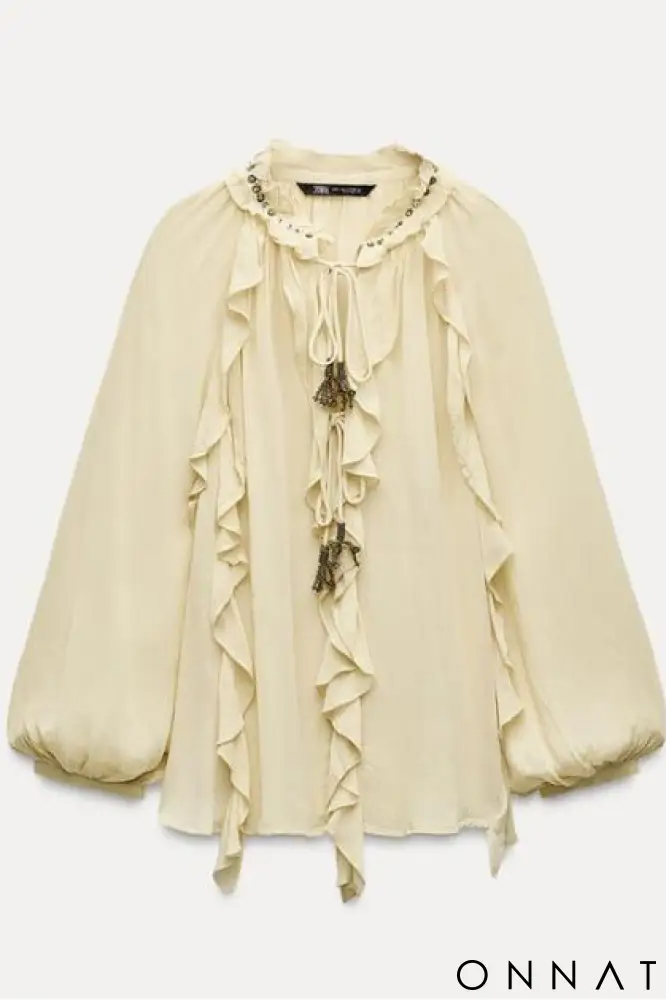 Blusa Boho Charme do Deserto Tops