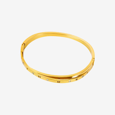 Bracelete Fórum Entrelace Banhado em Ouro 18K