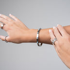 Bracelete Aqua Stone - Prata