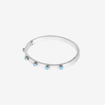 Bracelete Lagoa Pedra - Prata