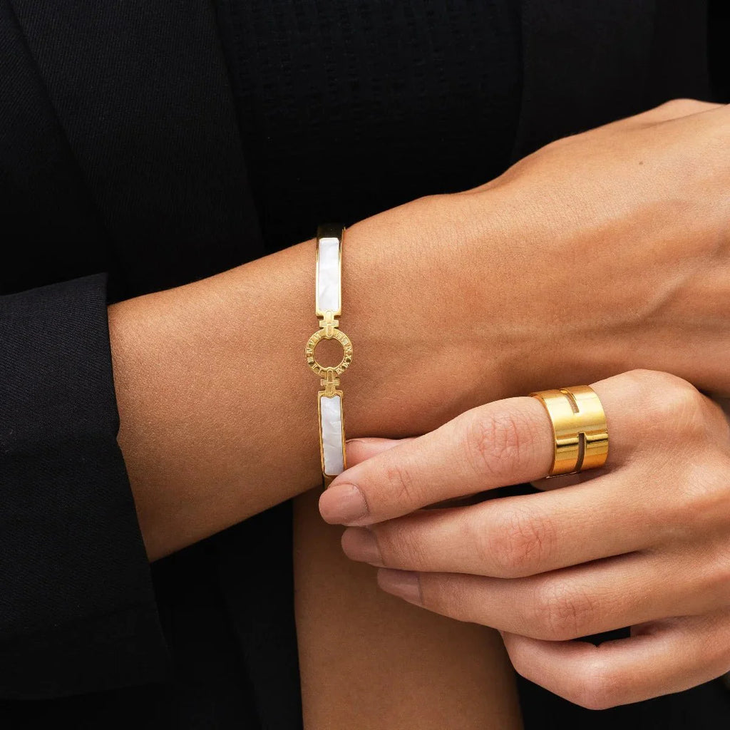Bracelete Aura Banhado em Ouro 18k