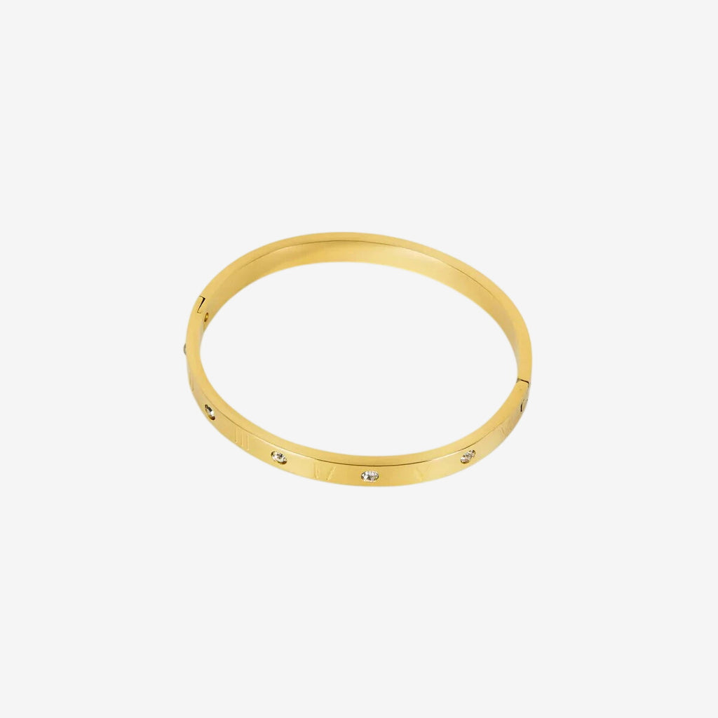 Bracelete Pantheon Romano Banhado em Ouro 18K