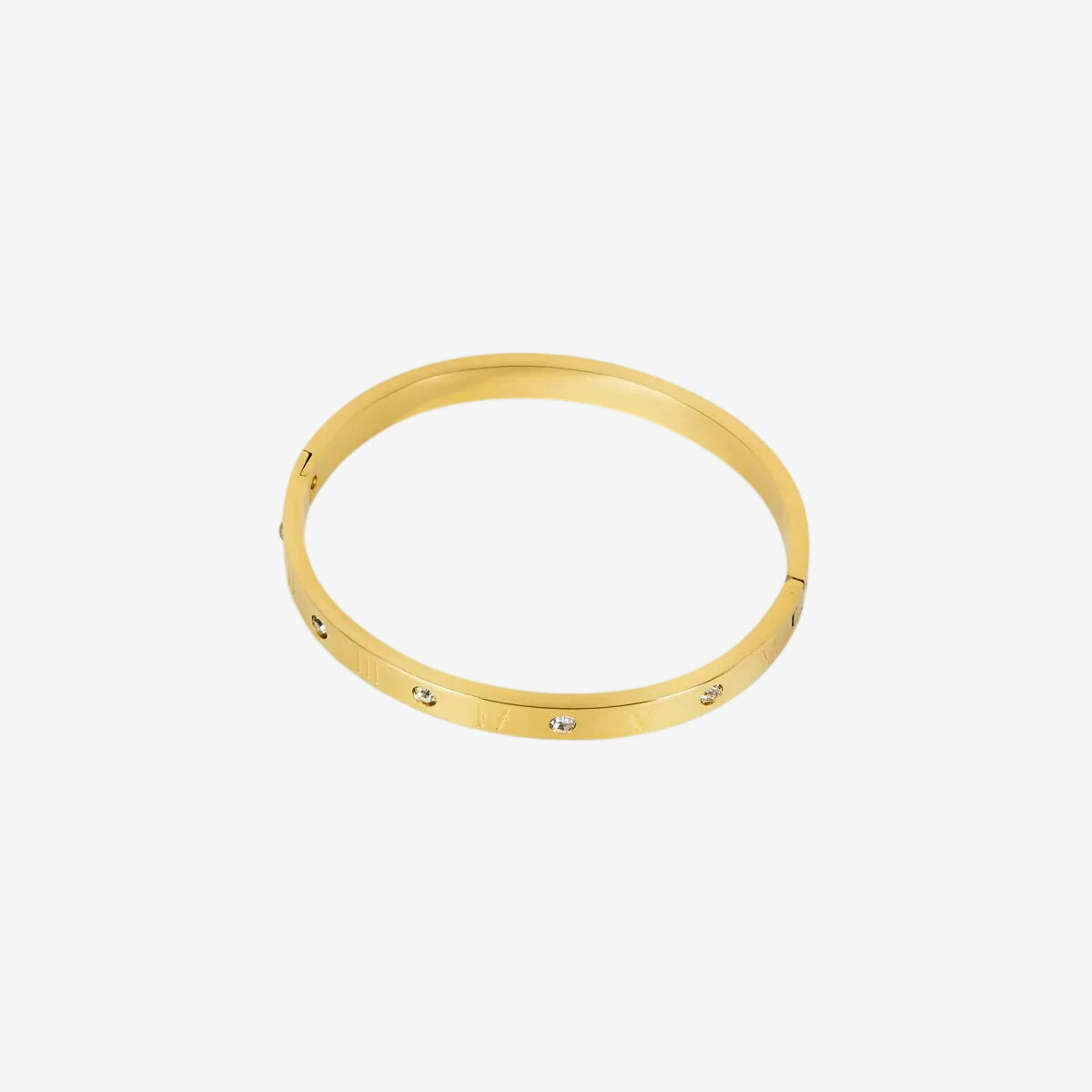 Bracelete Pantheon Romano Banhado em Ouro 18K