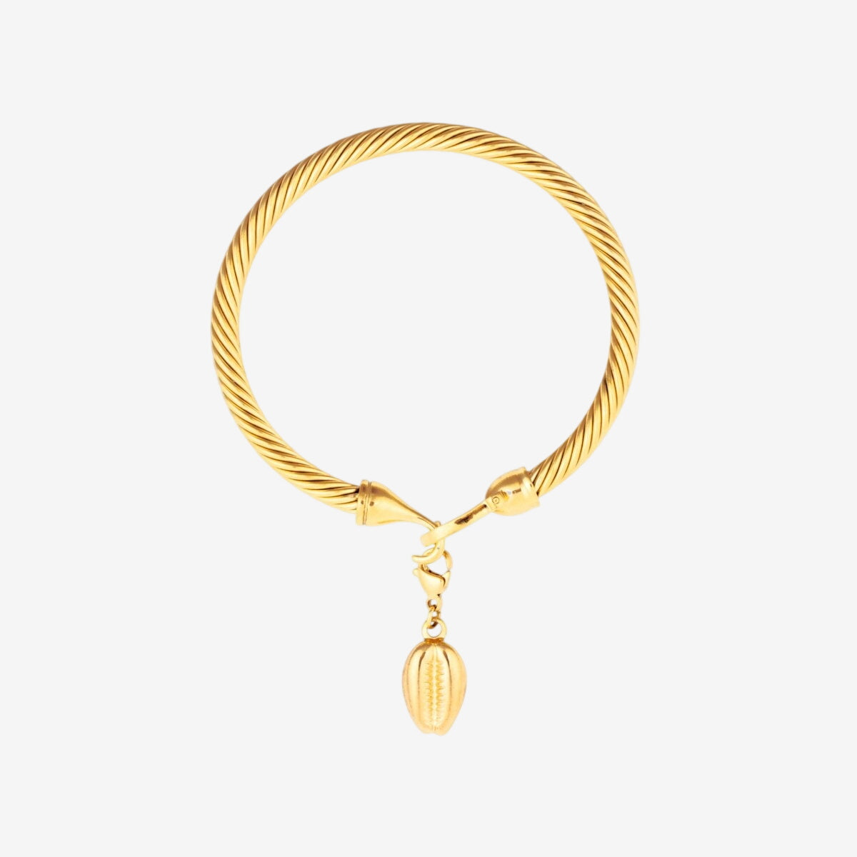 Bracelete Concha Marina Banhado em Ouro 18K