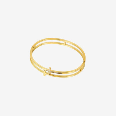 Bracelete Sagrado Banhado em Ouro 18K