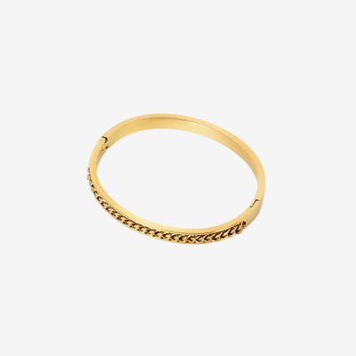 Bracelete Cadeia Banhado em Ouro 18K