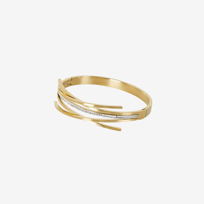Bracelete Lucca Zircônia Banhado em Ouro 18K
