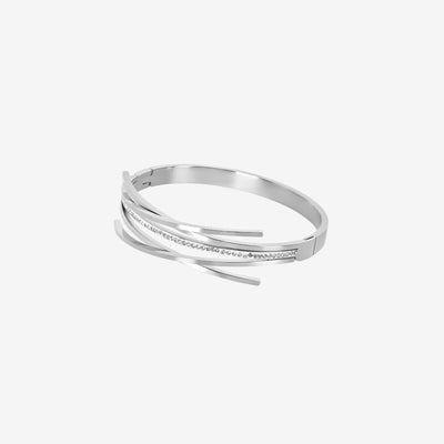 Bracelete Lucca Zircônia - Prata