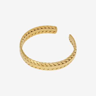 Bracelete Botânico Banhado em Ouro 18K
