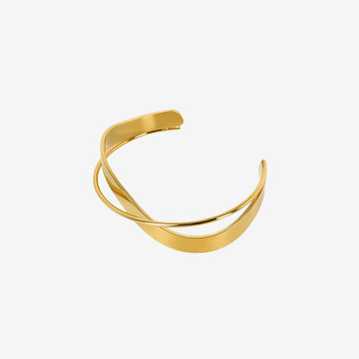 Bracelete Entrelace Banhado em Ouro 18K