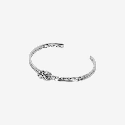 Bracelete Laço Torcido - Prata