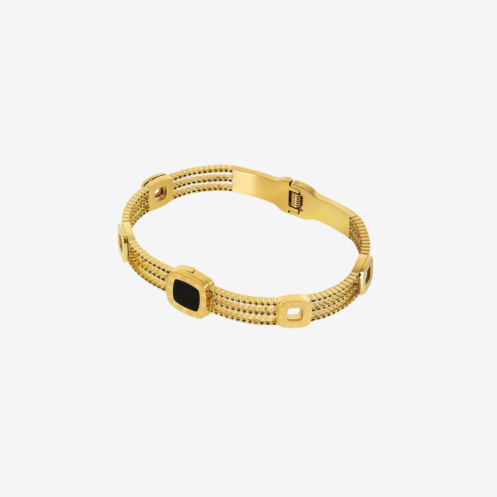 Bracelete Vulcão Verão Banhado em Ouro 18K