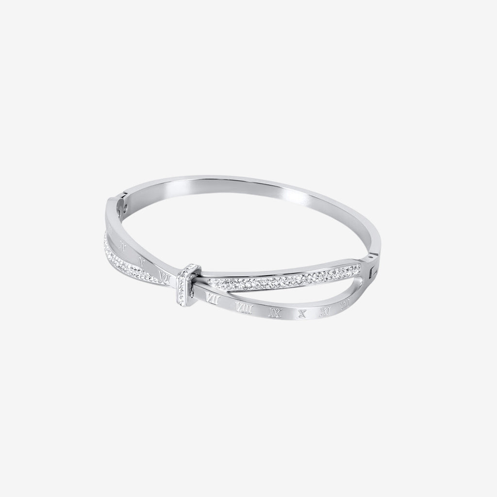 Bracelete Senado Zirconia - Prata