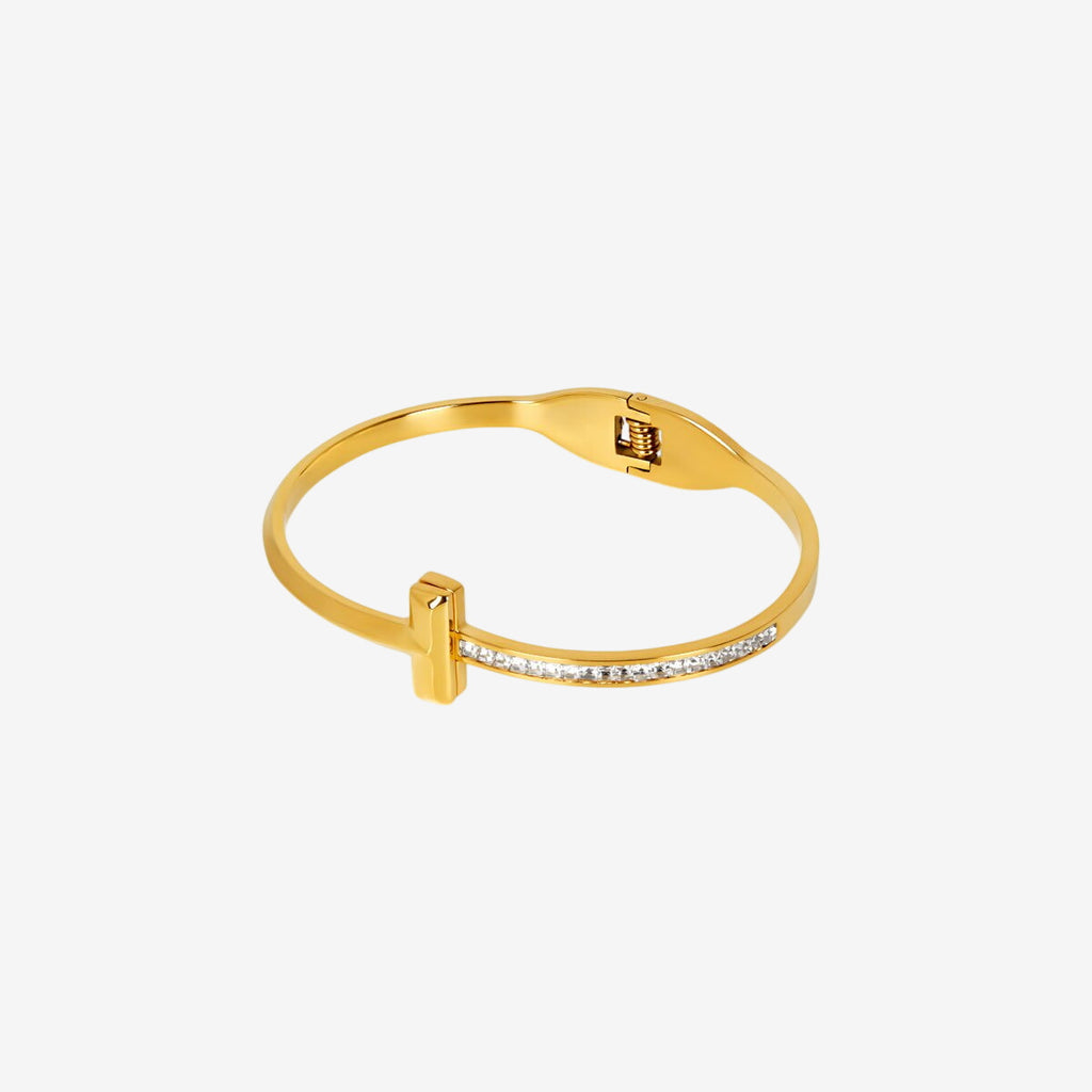 Bracelete Barra Elegance Banhado em Ouro 18K
