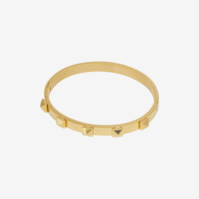 Bracelete Spikes Banhado em Ouro 18K