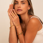 Bracelete Twist Banhado em Ouro 18K