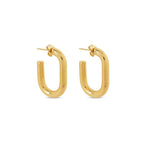 Brinco Argola Piper Banhado em Ouro 18k