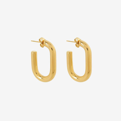 Brinco Brindisi Argola Banhado em Ouro 18K