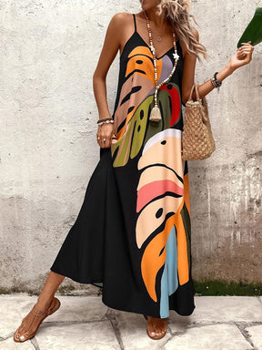 Vestido Spaghetti Prints - Leveza e Elegância para o Verão