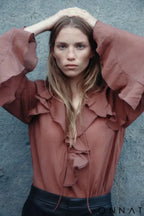 Blusa Boho Fluidos de Charme Tops