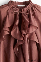 Blusa Boho Fluidos de Charme Tops