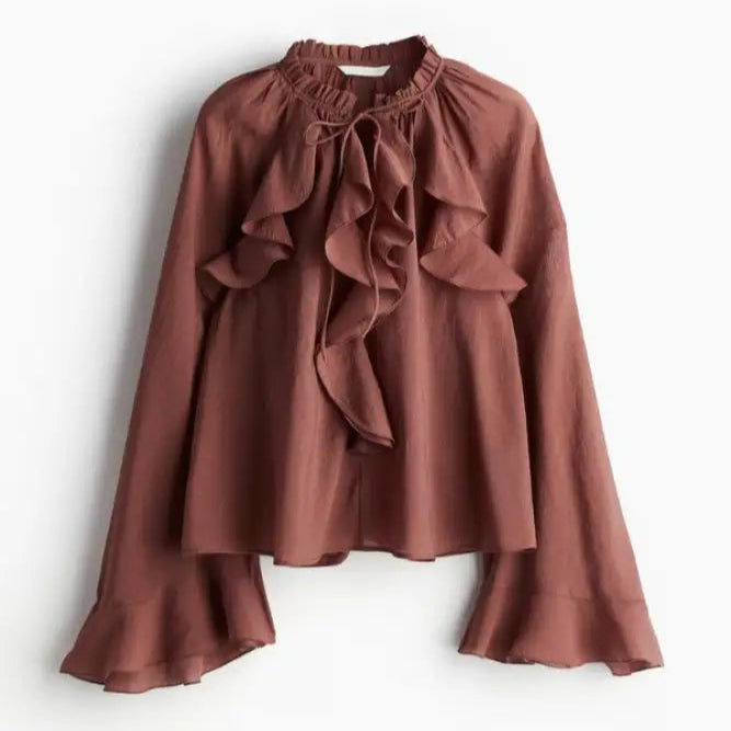 Blusa Boho Fluidos de Charme Tops