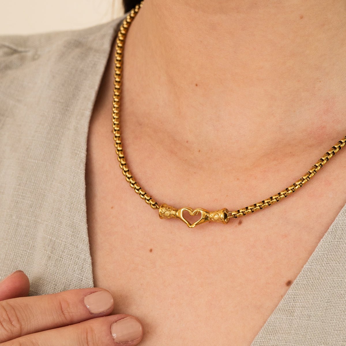 Colar Valletta Banhado em Ouro 18K