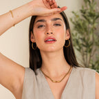 Colar Valletta Banhado em Ouro 18K