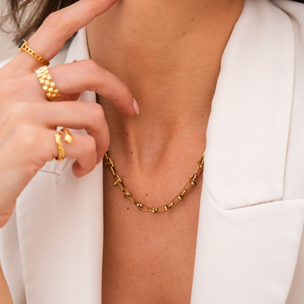 Colar Kairo Banhado em Ouro 18K