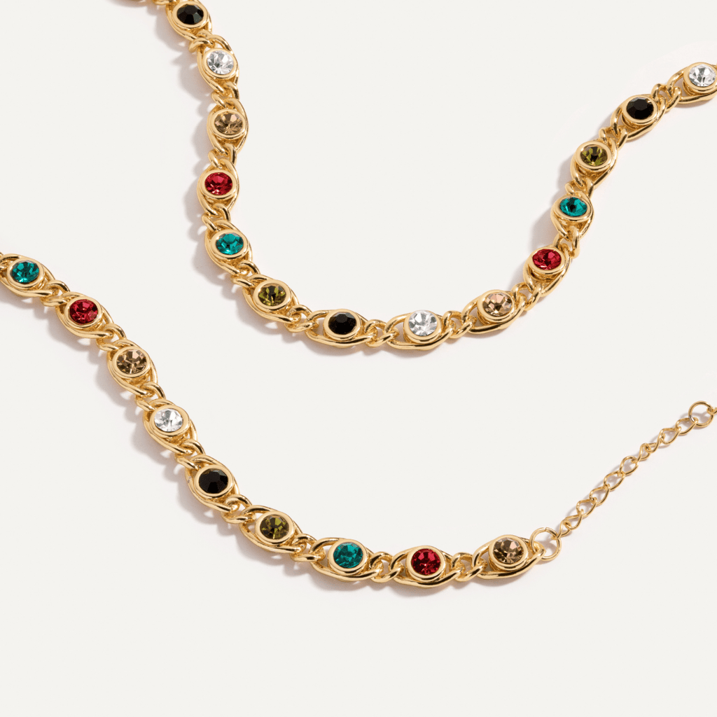 Colar Élise Banhado em Ouro 18k