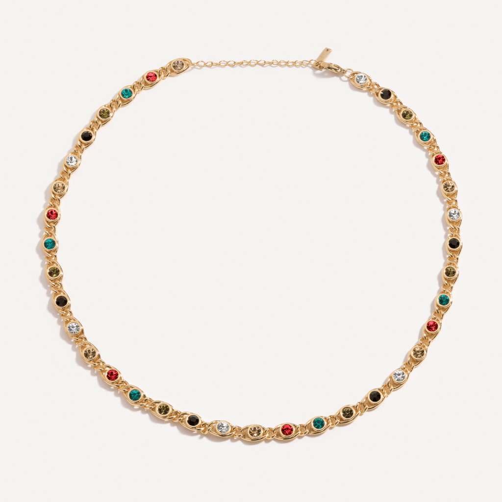Colar Élise Banhado em Ouro 18k