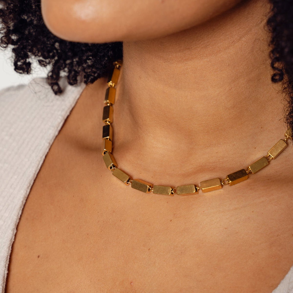 Colar Solène Banhado em Ouro 18k