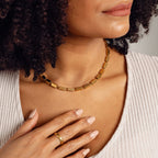 Colar Solène Banhado em Ouro 18k