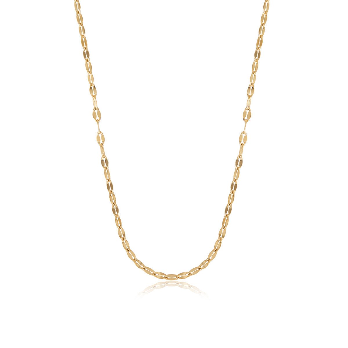 Colar Destino Corrente Banhado em Ouro 18K