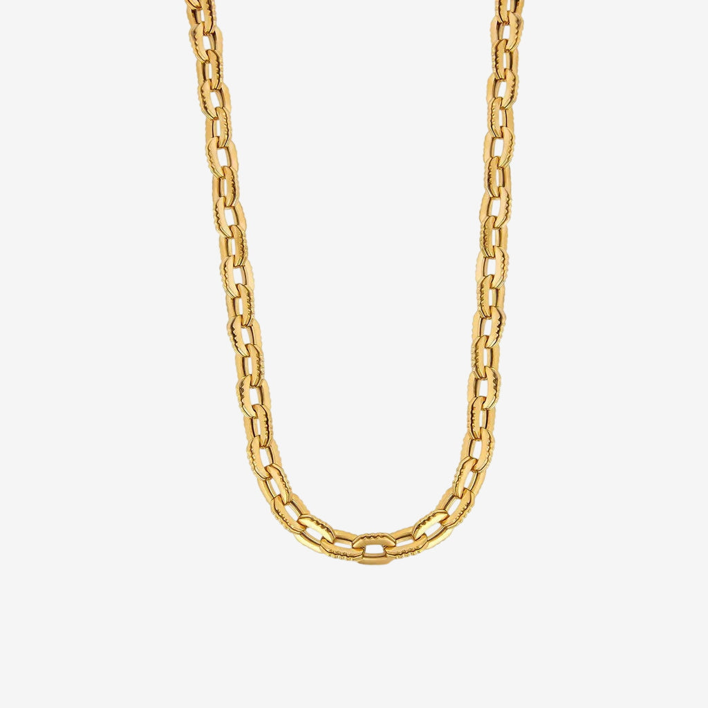 Colar Ibiza Elos Chunky Banhado em Ouro 18k