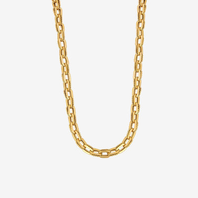 Colar Ibiza Elos Chunky Banhado em Ouro 18k