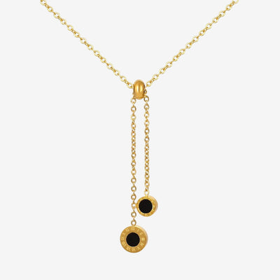Colar Atena Gravatinha Banhado em Ouro 18k