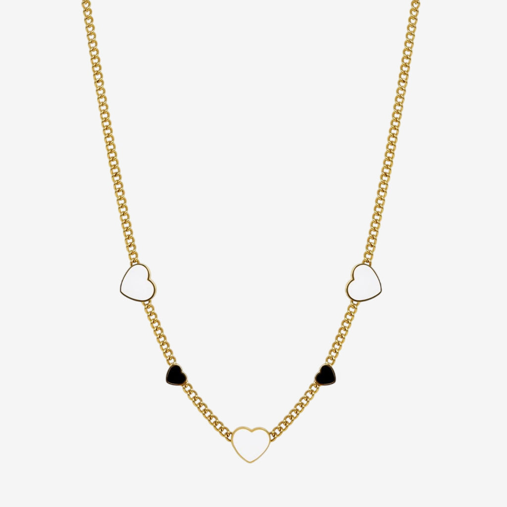 Colar Monaco Love Glow Monocromático Banhado em Ouro 18K