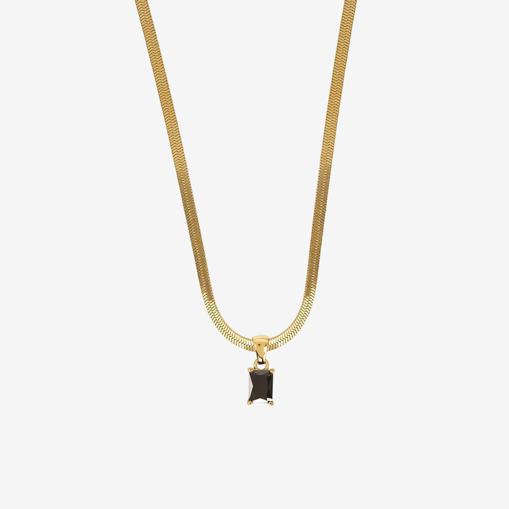 Colar Cannes Malha Pingente Banhado em Ouro 18k