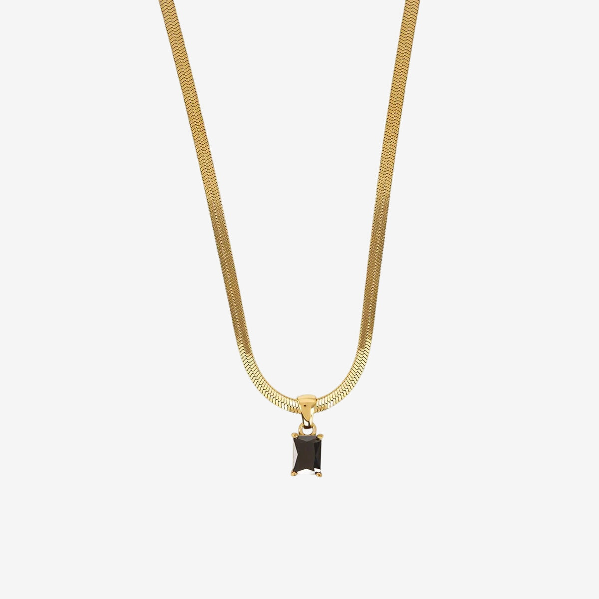 Colar Cannes Malha Pingente Banhado em Ouro 18k