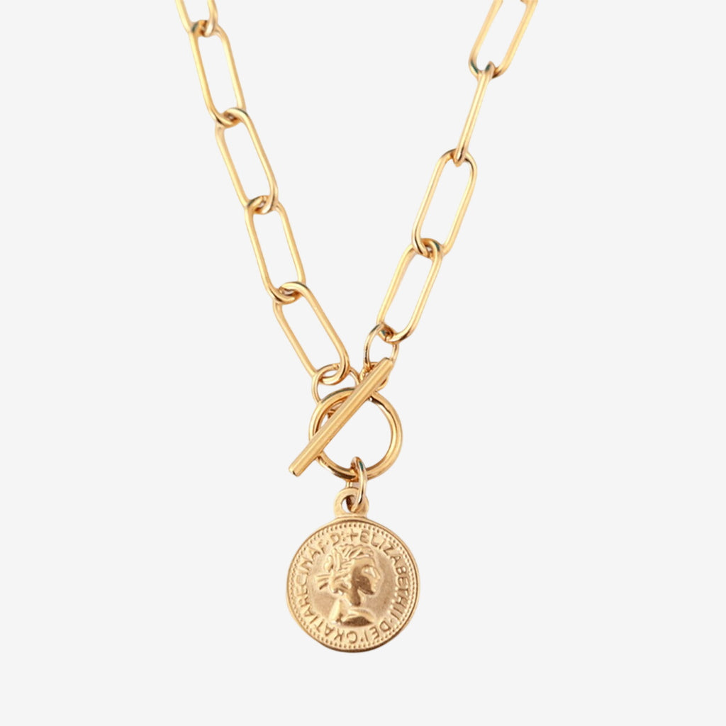 Colar Berlim Cents Banhado em Ouro 18K