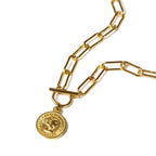 Colar London Cents Banhado em Ouro 18K