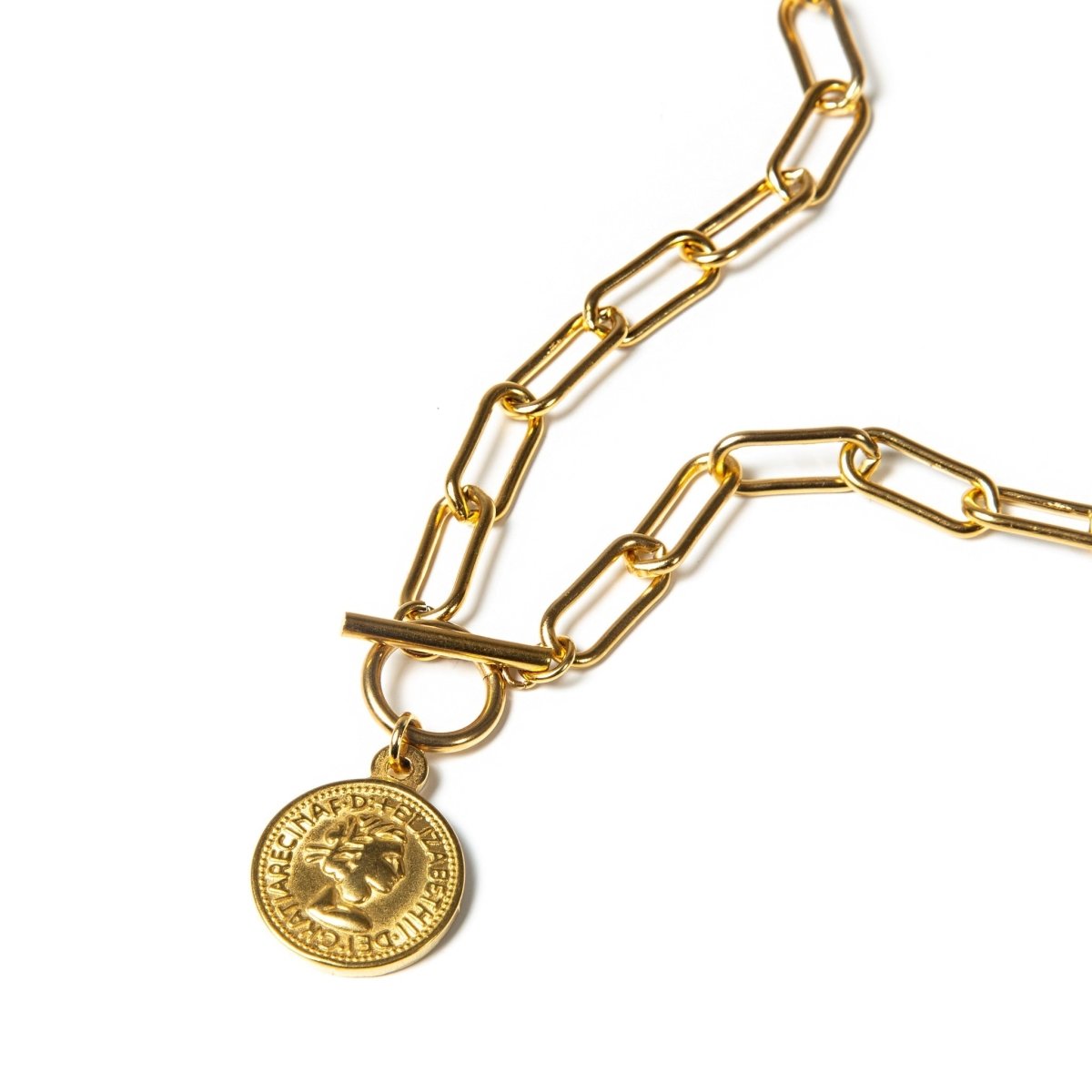 Colar London Cents Banhado em Ouro 18K