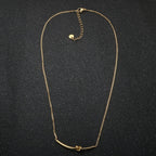 Colar Nó Banhado em Ouro 18k