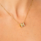 Colar Rubix Banhado em Ouro 18k