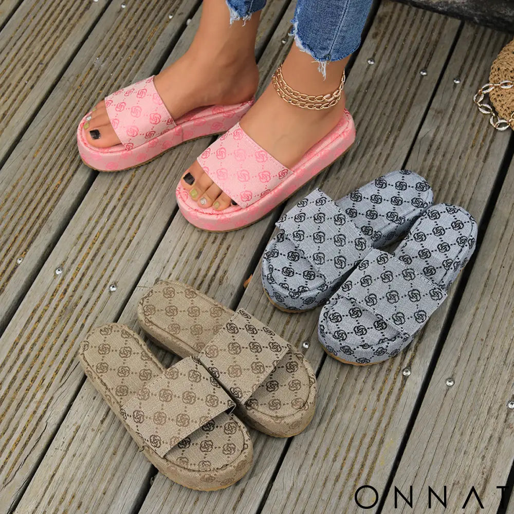 Sandália Plataforma Confort Luxe Sandálias