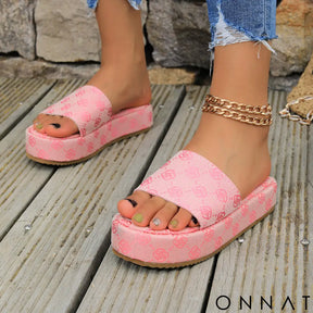 Sandália Plataforma Confort Luxe Sandálias