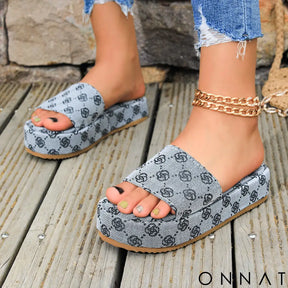 Sandália Plataforma Confort Luxe Sandálias