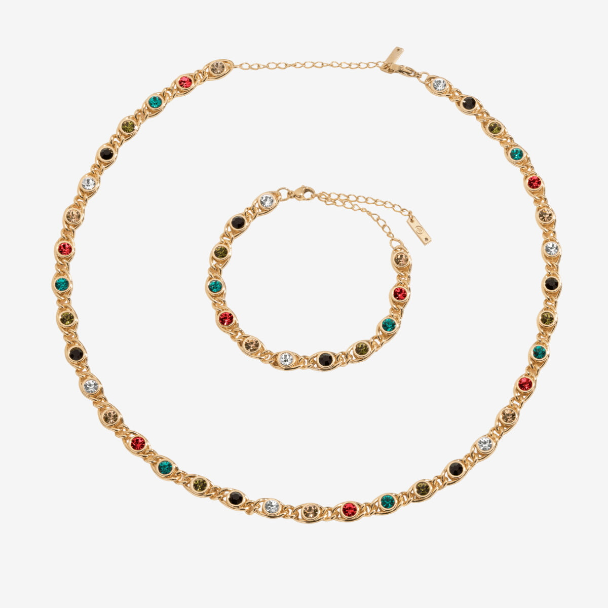 Conjunto Élise Banhado em Ouro 18k