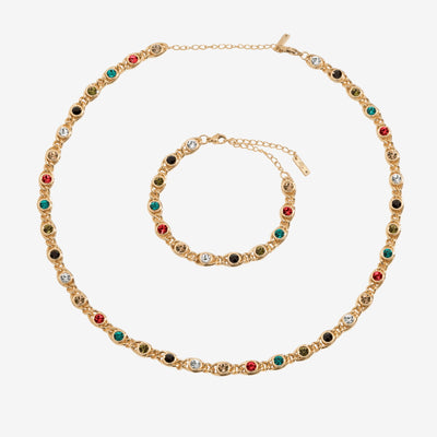 Conjunto Élise Banhado em Ouro 18k